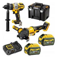 DCK2016T2T-QW DEWALT.COMBO SET 18V DCK2016T2T (DCD999 + DCG418) 2x6.0Ah