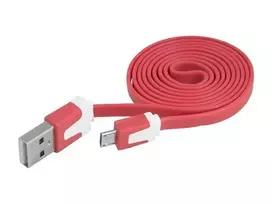 Lamex LX8396 USB - Micro USB Data Transfer and Charging Cable 1m / red