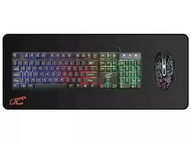 Lamex LXKM203 LTC 3in1 Gaming Computer Set - Mouse, Keyboard, Mouse Pad