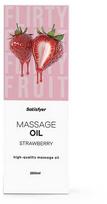 Satisfyer Aukštos kokybės masažinis aliejus (250 ml) (braškių)