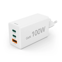 Hama Wireless charger 00201997 / USB-C to USB-A 100W White