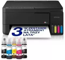 Daugiafunkcinis spausdintuvas „Epson“ Daugiafunkcinis spausdintuvas MFP ITS EcoTank* L3351 spalvotas/A4/33 ppm/USB/WLAN/3pl/4,1 kg/juodas (C11CL62411)