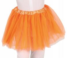 Oranžinė tiulinė "tutu" sijonukė šokėjai ar fėjai, 30cm