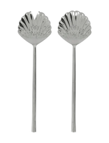 House Doctor - Salad Set, Hdfan, Silver Finish - Salotų serviravimo indas - Sidabro