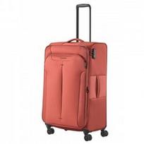 Didelis medžiaginis lagaminas Travelite Croatia D Oranžinis (Coral)