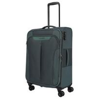 Vidutinis medžiaginis lagaminas Travelite Croatia V Tamsiai žalias (Tannengrun)
