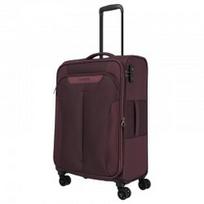 Vidutinis medžiaginis lagaminas Travelite Croatia V Violetinis (Eggplant col)