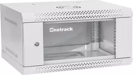 „NetRack“ spintelė, prie sienos montuojama serverio spintelė, RACK 19 4U, 400 mm, ECO-Line*, pilka