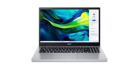Acer Aspire Go 15 AG15-32P-39R2 nešiojamasis kompiuteris Intel Core 3 N355, 39,6 cm (15,6") Full HD, 8GB DDR5-SDRAM, 128GB SSD, Wi-Fi 6 (802.11ax), Windows 11 Home, sidabrinis, naujas Repack/Repacked