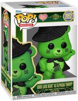 FUNKO POP! Vinilinė figūrėlė: Wicked x Care Bears - Good Luck Bear as Elphaba Thropp, ~9 cm