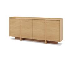 Komoda KEMI 200x90x38 ąžuolas Cremona