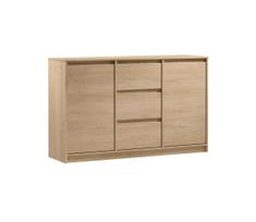 Komoda MIYABI 138x86x40 cm ąžuolas Cremona