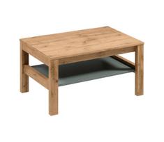 Žurnalinis staliukas MENTA 90x45 cm ąžuolas wotan/žalia