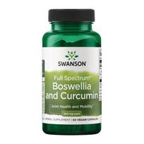 Swanson Boswellia + Curcumin (60 kaps.)