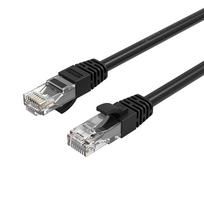 Ethernet Cat6 1000Mbps Rj45 Internetinis Lan Apvalus Tinklo Kabelis, 20 M – Juodas