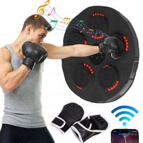 Music Boxing Machine muzikos bokso aparatas, sieninis bokso treniruoklis + pirštinės
