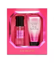 Victoria's Secret rinkinys: Pure Seduction mini kūno dulksna ir parfumuotas kūno losjonas