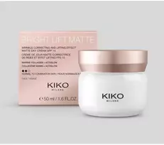 Kiko Milano dieninis kremas su jūriniu kolagenu - matinis efektas ir stangrinamasis poveikis – SPF 15