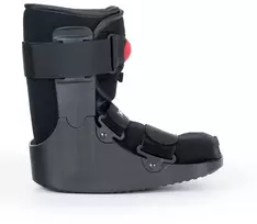 Reha Fund Short Ankle-Foot Orthosis "AIR WALKER SHORT" O-1183/S REHAFUND, Juodas