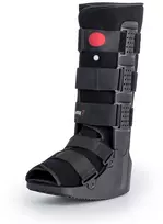 Reha Fund Long Ankle-Foot Orthosis "AIR WALKER BASIC" O-1182/M REHAFUND, Juodas