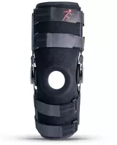 Reha Fund Long Open Knee Brace "Stabilmax O-1243/2XL REHAFUND", Juodas
