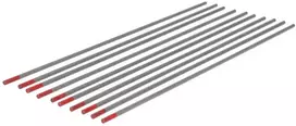 Dedra TIG volframo elektrodas, raudonas, 2,0x175 mm, 10 vnt. dėžutėje