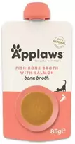 Applaws – Kaulų sultinys su lašiša – 85 g – Katėms