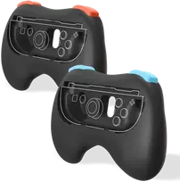 Freaks And Geeks - Pair of Controller Grips for Switch 2 Joy-Cons - Juodas