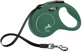 Flexi Koppel New Classic diržo juosta S, 5 m, alyvuogių spalvos, maks. 15 kg