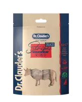 DR.CLAUDER'S vytintos plačios juostelės su jautiena šunims 80g