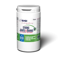 GIGI STRONG Joints & Bones papildas vidutinių ir didelių veislių šunų sąnariams ir kaulams miletliai 500 g