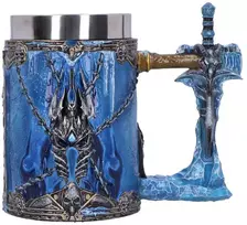 Gertuvė Nemesis Now „World of Warcraft“ Lich King alaus bokalas 15,5 cm
