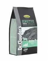 DR. CLAUDER'S SENSITIVE JUNIOR sausas maistas jauniems šunims su ėriena ir ryžiais 4kg