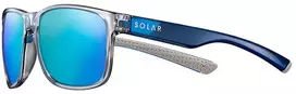Prancūzija SOLAR Macadam JSL16992206 poliarizuoti akiniai nuo saulės – pilki / mėlyni Cat.3