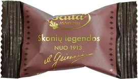 Rūta Juodojo šokolado saldainiai su anakardžių ir kavos įdaru „Skonių legendos nuo 1913“, 1kg