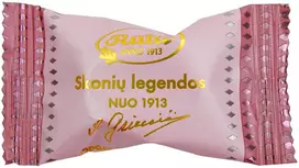 Rūta Juodojo šokolado saldainiai su maskarponės ir aviečių įdaru „Skonių legendos nuo 1913“, 1kg