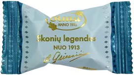 Rūta Pieninio šokolado saldainiai su žemės riešutų įdaru „Skonių legendos nuo 1913“, 1kg