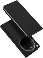 Dėklas DUX DUCIS wallet case SKIN PRO for OPPO FIND X9 Ultra juodas