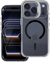 Dėklas Oem Case for iPhone 18 Pro Max / 17 Pro Max Lens Mag Cover compatible with MagSafe juodas