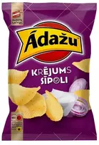 Adazu Cipsi Čipsi ĀDAŽU Krējums Sīpoli, 130g