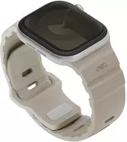 Dirželis UNIQ Alton do Apple Watch 42/41/40mm Silicone smėlio