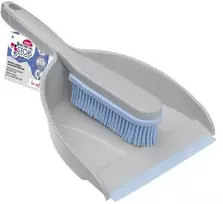 York Bacteria Stop Guminė šiukšlių semtuvėlė su šepečiu BACTERIA STOP