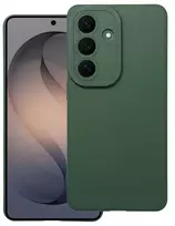 Oem Dėklas na Samsung S25 Matt 2.0 tamsiai žalia