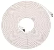 Extralink Cat.8 U/FTP 15 m 40G baltas, LAN tinklo kabelis, plokščias, vytos poros varinis tinklo kabelis