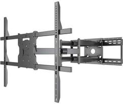 Laikiklis Multibrackets M universali ilgo siekio svirtis, 980 mm, SD dviguba, 2,79 m (110 colių), 100 x 100 mm, 800 x 600 mm, -5–10°, -60–60°, juoda