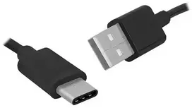 Lamex LX8427 USB - USB C tipo duomenų ir įkrovimo laidas 1,5 m / juodas
