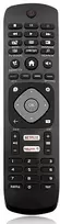 „Lamex LXP1725“ televizoriaus nuotolinio valdymo pultas, skirtas „Philips“ LCD/LED televizoriui, RM-L1725/1285V, „Netflix“, „Rakuten“