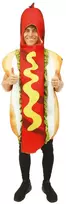 Hotdog dešrainio kostiumas