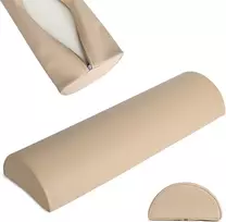 Habys Pusiau apvali pagalvėlė 60x19x9 K033 smėlio spalvos