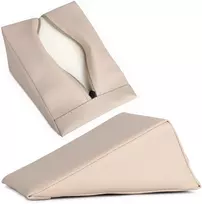 Habys Pleišto formos pagalvė 20x15x10 K033 smėlio spalvos